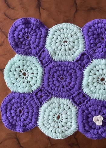 Renkli Örgü Banyo Süngeri - Görsel 2