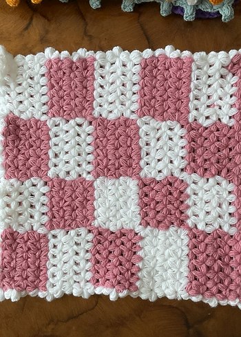 Renkli Örgü Banyo Süngeri - Görsel 8