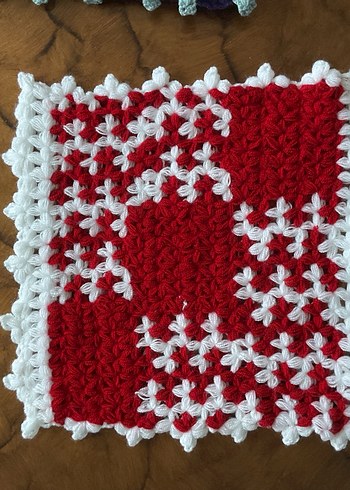 Renkli Örgü Banyo Süngeri - Görsel 4