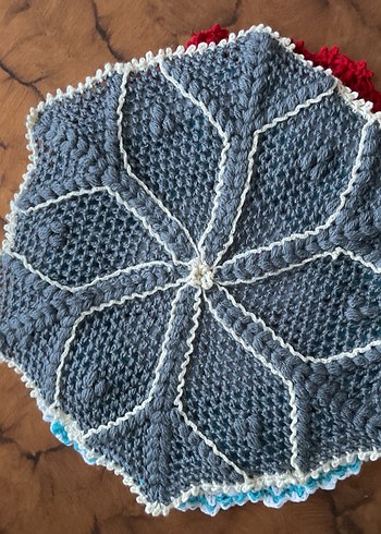 Renkli Örgü Banyo Süngeri - Görsel 14