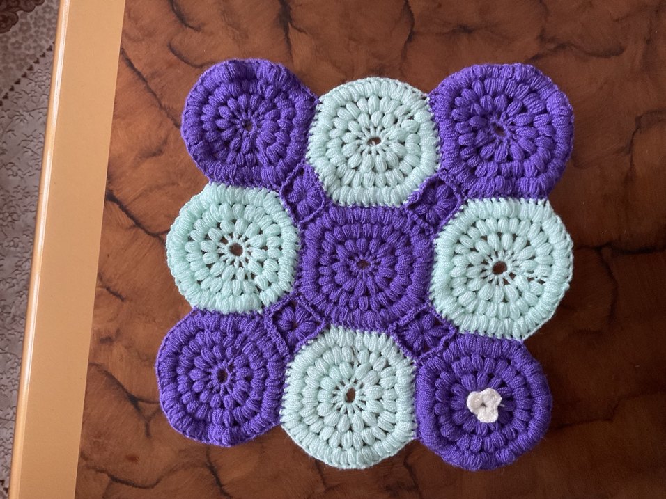 Renkli Örgü Banyo Süngeri - Görsel 2