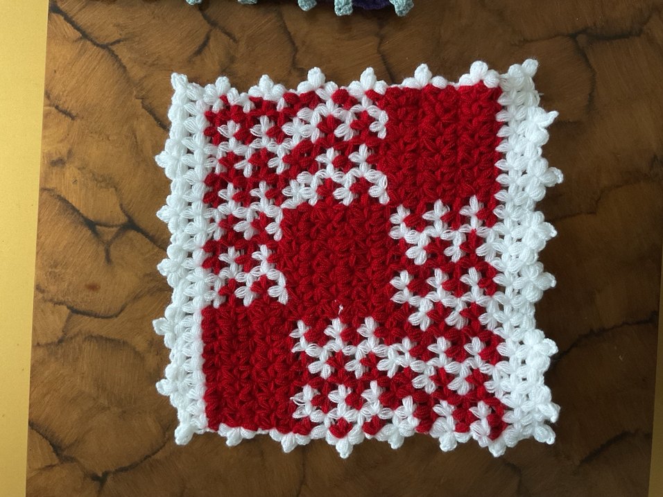 Renkli Örgü Banyo Süngeri - Görsel 4