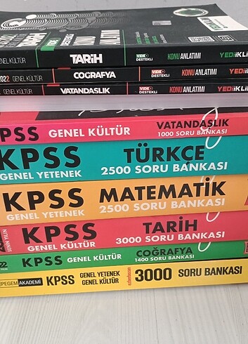 KPSS kitapları
