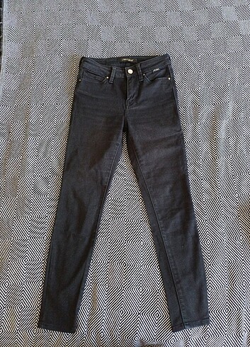 Mavi Jeans Dar paça siyah kot