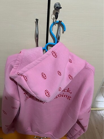 Kışlık Arka Baskılı Sweat