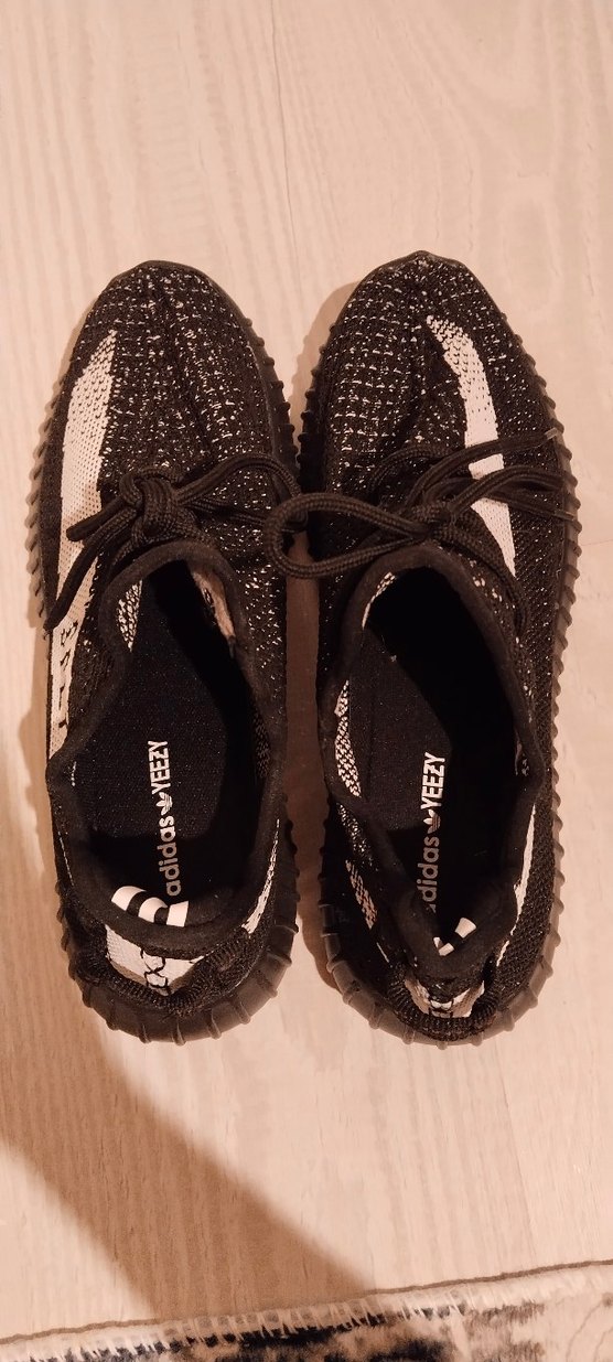 Adidas Erkek Siyah beyaz desenli Spor Ayakkabı 45 numara - Görsel 3