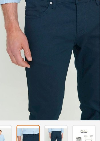 Altınyıldız Altınyıldız lacivert Regular Fit Denim Erkek Pantolon 48 beden