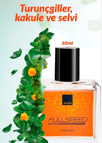 Avon Full Speed Turunçgiller Erkek Parfümü 30ml