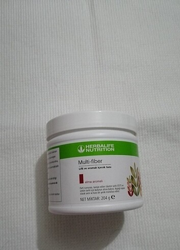 Diğer Herbalife Multi-Fiber Lifli ve Aromalı İçecek Tozu Elma 204 g 