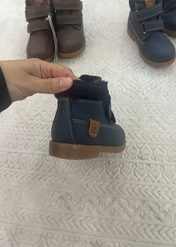 Mavi Erkek Çocuk Kemerli Bot - Görsel 4