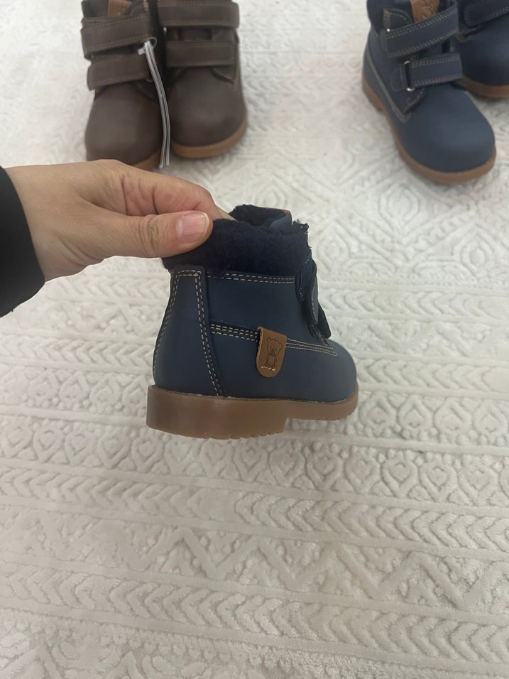 Mavi Erkek Çocuk Kemerli Bot - Görsel 4