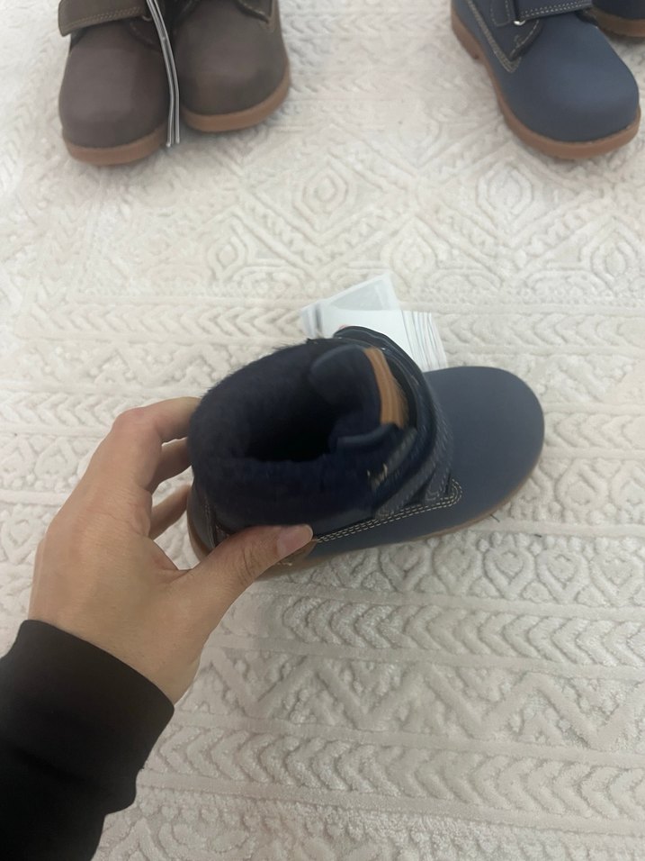 Mavi Erkek Çocuk Kemerli Bot - Görsel 3