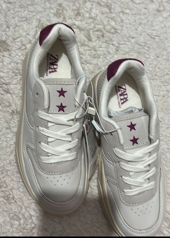 Stiletto Topuklu Beyaz  Spor Ayakkabı - Görsel 2