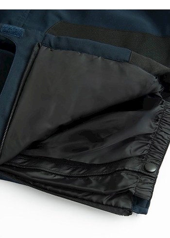 Erkek Çocuk Koyu Mavi Askılı Kemerli Tulum - Görsel 5