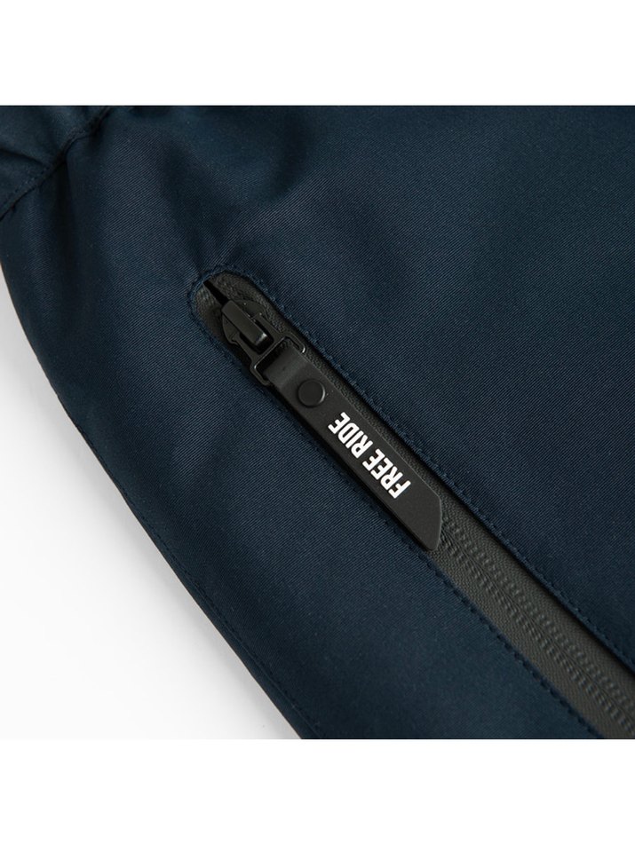 Erkek Çocuk Koyu Mavi Askılı Kemerli Tulum - Görsel 2