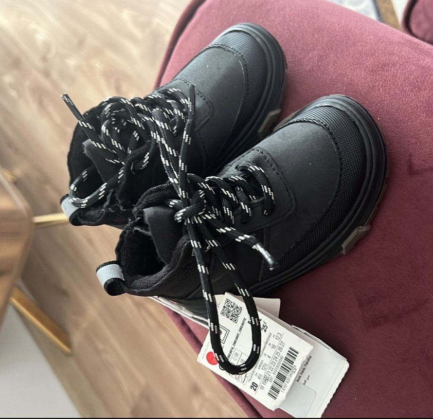 Siyah Erkek Çocuk Botlar - Görsel 2