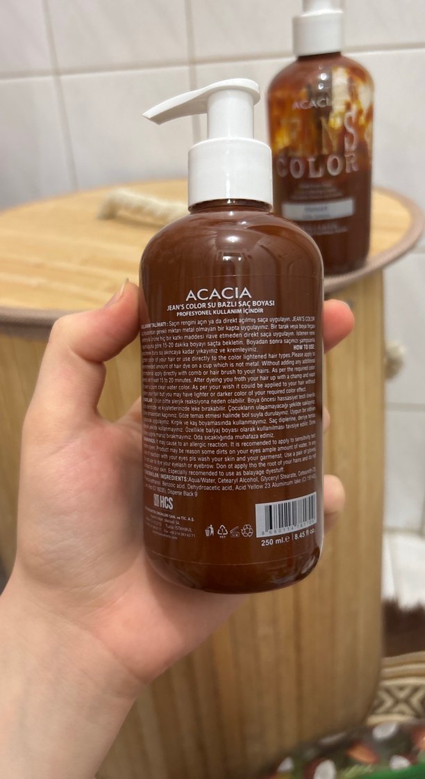 Acacia Jean's Color Sunset Saç Boyası Bakır saç boyası - Görsel 3