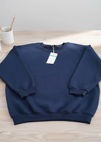 3 iplik şardonlu bayan sweatshirt 0.etiketli ürün