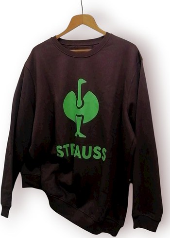 3 iplik. şardonlu oversize bayan sweatshirt