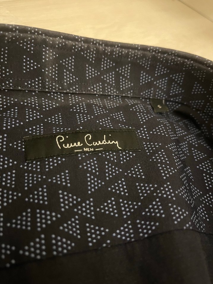 Erkek Lacivert Desenli Uzun Kollu Gömlek - Görsel 3