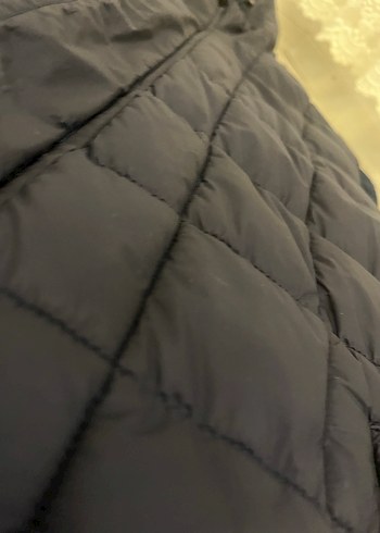 Dik Yaka Siyah Kapüşonlu Erkek Mont - Görsel 3