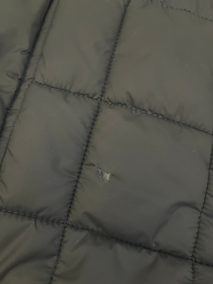 Dik Yaka Siyah Kapüşonlu Erkek Mont - Görsel 4