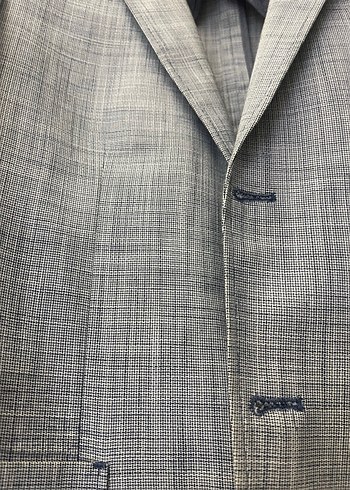 Gri Regular Fit Erkek Takım Elbise Ceketi - Görsel 2