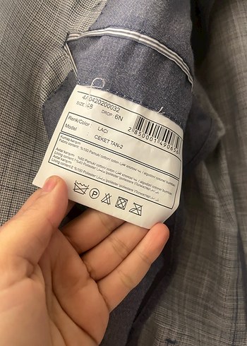 Gri Regular Fit Erkek Takım Elbise Ceketi - Görsel 4