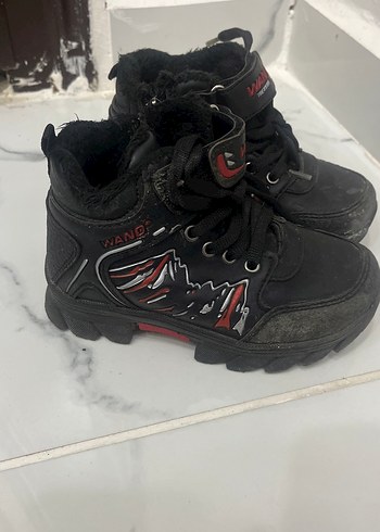 Erkek Çocuk Siyah Street Wear Bot - Görsel 3