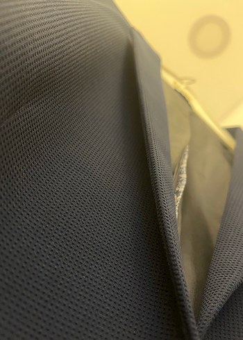 Erkek Koyu Mavi Düğmeli Takım Elbise Ceket - Görsel 3