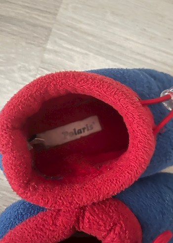 Erkek Çocuk Renkli Nakışlı Sıcak Terlik - Görsel 4