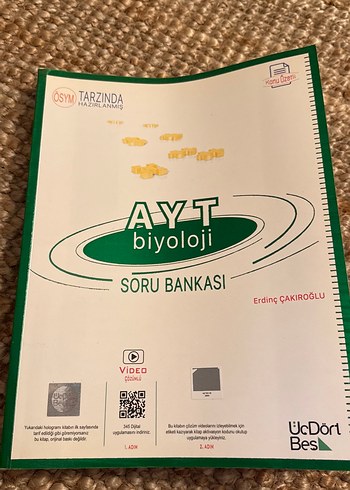 AYT Biyoloji Soru Bankası - ÜçDörtBeş
