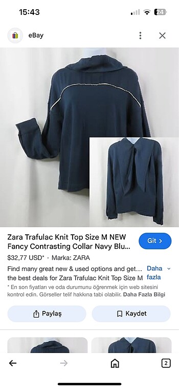 Zara bluz