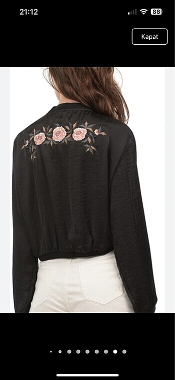 Zara ipek bluz