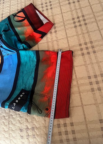 Renkli Bağcıklı Erkek Mini Deniz Şortu - Görsel 7