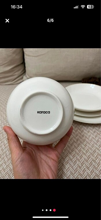 Karaca yemek takımı