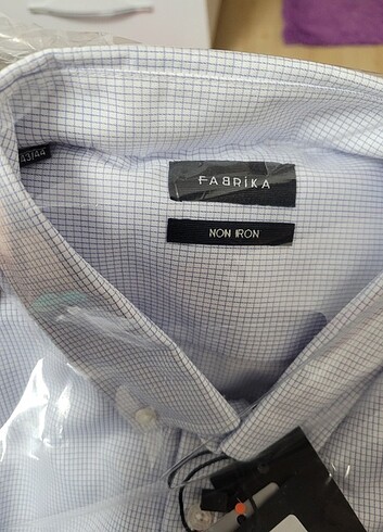 Fabrika Non iron gömlek xl 43/44