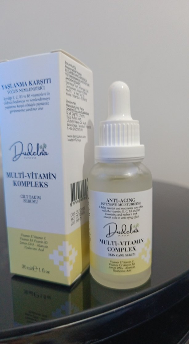 Dudelna Çoklu Vitamin Kompleksi Yaşlanma Karşıtı Serum - Görsel 2