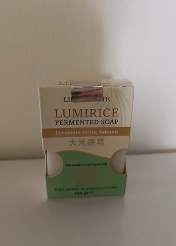 Diğer LUMIRICE Fermente Pirinç Sabunu 100g