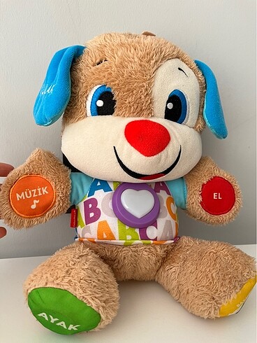  Beden Fisher Price eğitici köpek