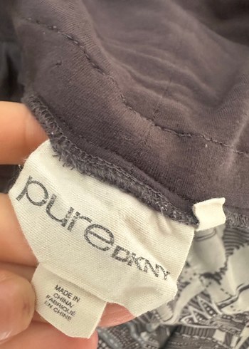 DKNY Gri Desenli etek - Görsel 3