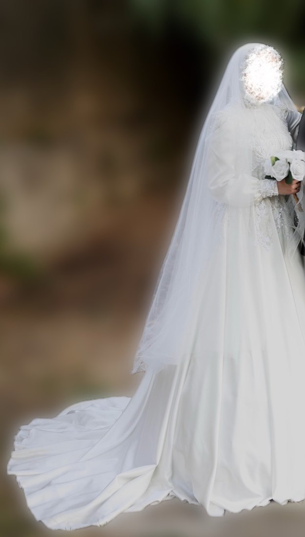 Hot Couture Tesettür Gelinlik - Görsel 2