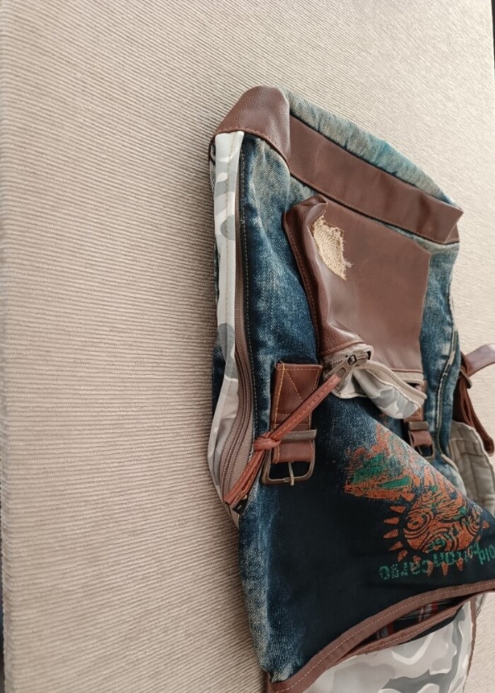 OLD COTTON CARGO SIRT ÇANTASI - Görsel 2