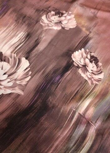 Orijinal Vakko İpek Eşarp - Görsel 2