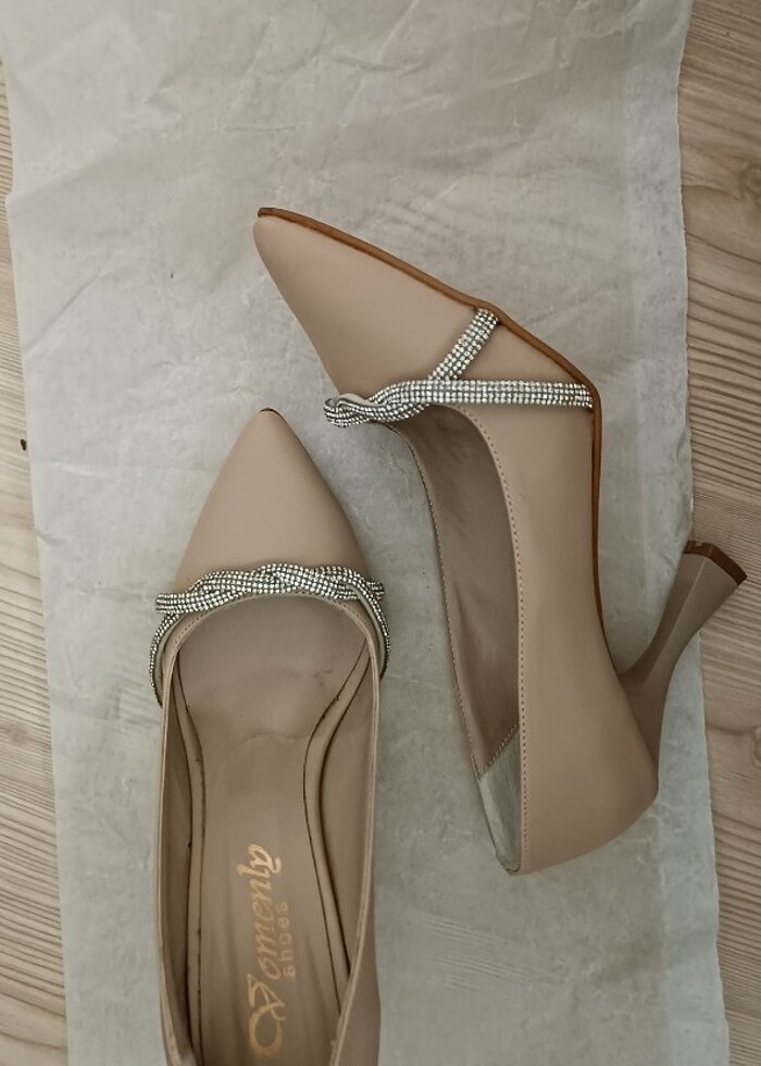 Topuklu abiye ayakkabı  - Görsel 2