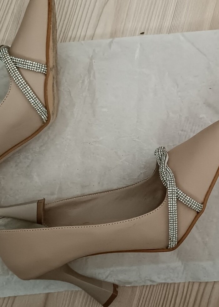 Topuklu abiye ayakkabı  - Görsel 3