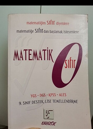 Sıfırdan matematik 