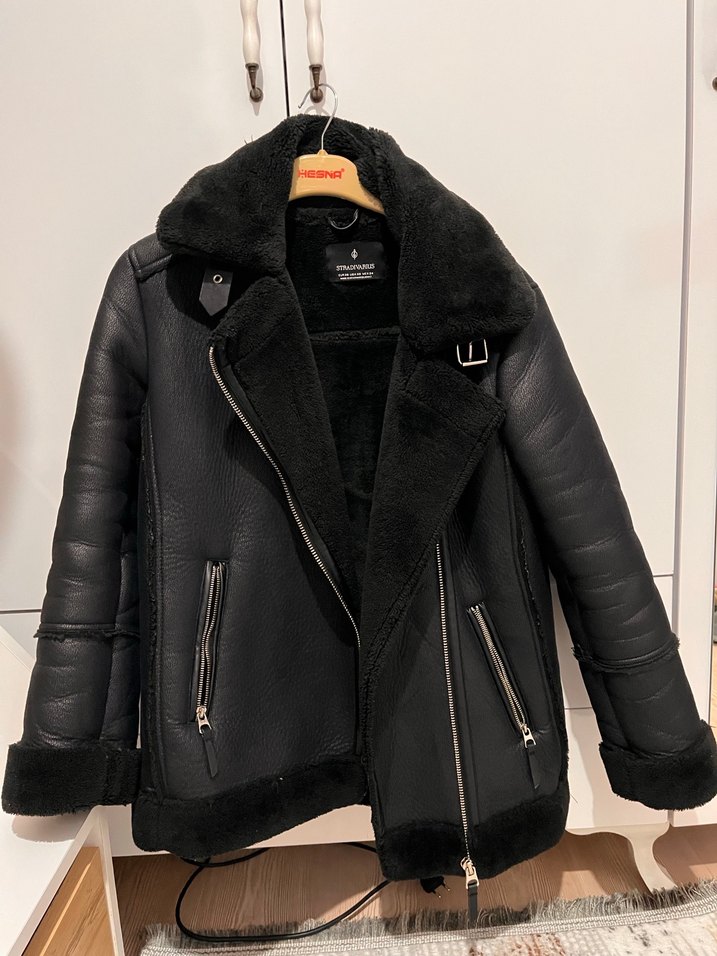 Siyah stradivarius mont - Görsel 3