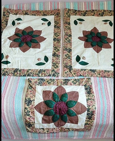 Beden çeşitli Renk PATCHWORK YATAK ÖRTÜSÜ