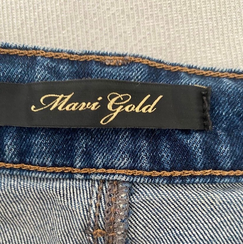 Kadın Lacivert Midi Denim Pantolon - Görsel 3